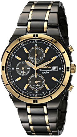 Seiko Mens Snaa30 Stainless Steel Two Tone Watch